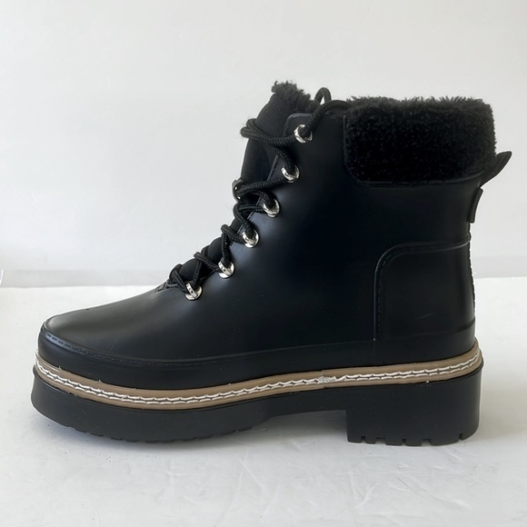 Marc Fisher Women’s Waterproof Winter Lace Up Lug Sole Boots Size 8 - Picture 6 of 10